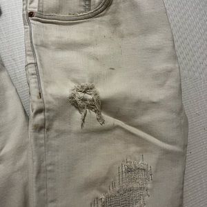 White Purple Brand Jeans